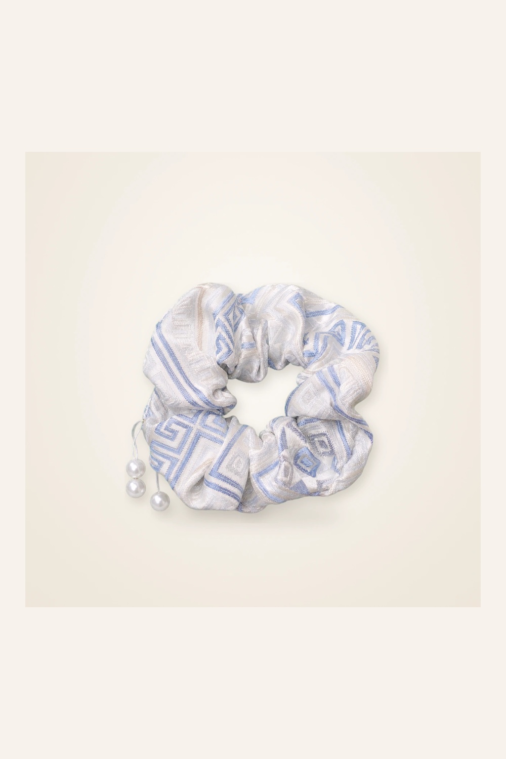 Product view of Brocade Halo · Pale Blue Geometry
