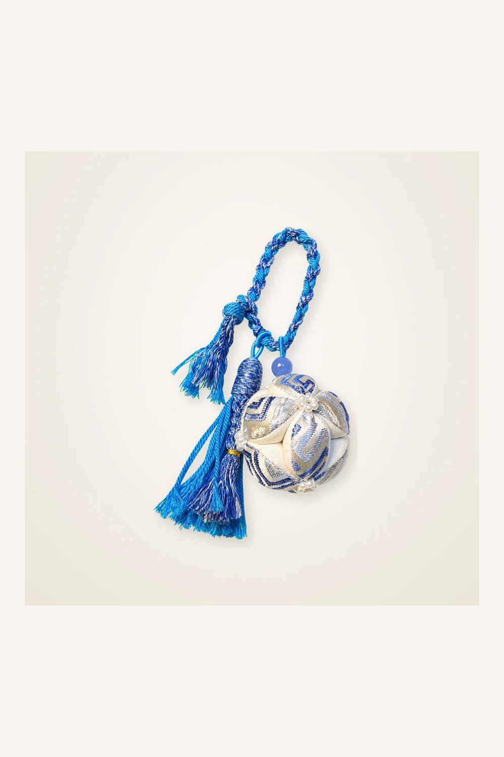 Product view of Brocade Orb · Royal Blue