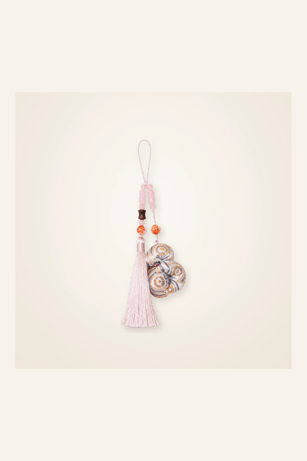Product view of Brocade Tassel · Golden Yellow
