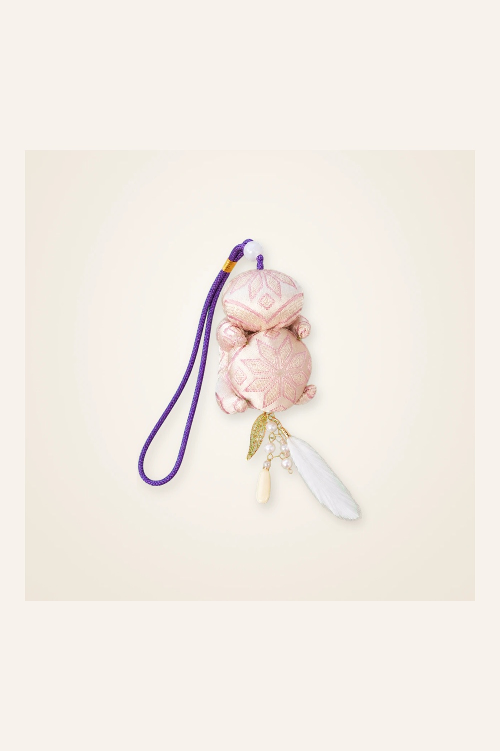 Product view of Brocade Tassel · Blush Butterfly & Blossom